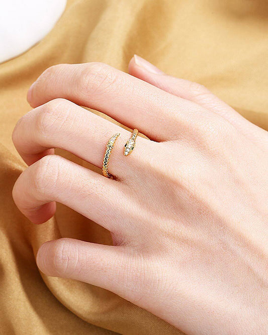 Serpentina Gold Ring