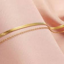 Golden Coast Anklet Set