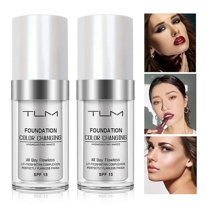 TLM Color Changing Foundation.