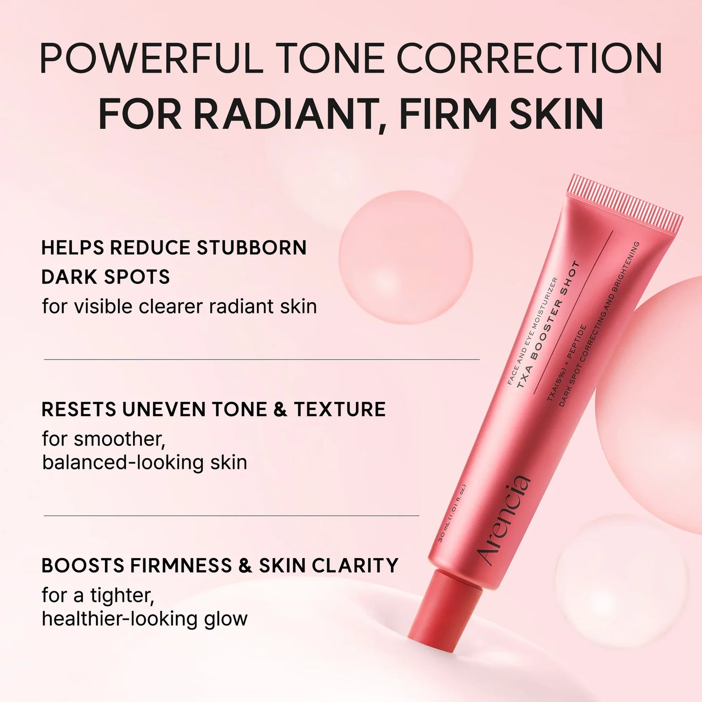 Arencia TXA Booster Shot Face & Eye Moisturizer