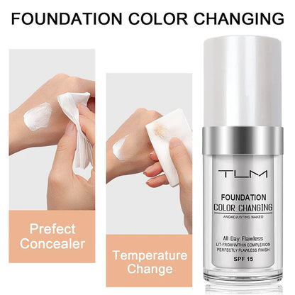 TLM Color Changing Foundation.