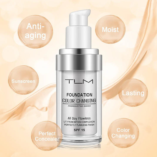 TLM Color Changing Foundation.