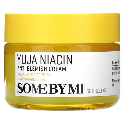 Some By Mi Yuja Niacin Anti-Blemish Cream.