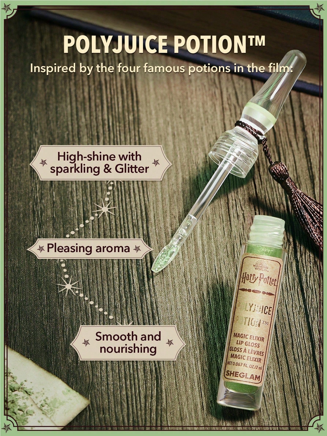 SHEGLAM x Harry Potter™ Magic Elixir Lip Gloss - Polyjuice Potion™