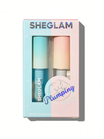 SHEGLAM Plump Addict Hot & Cold Lip Plumper Duo