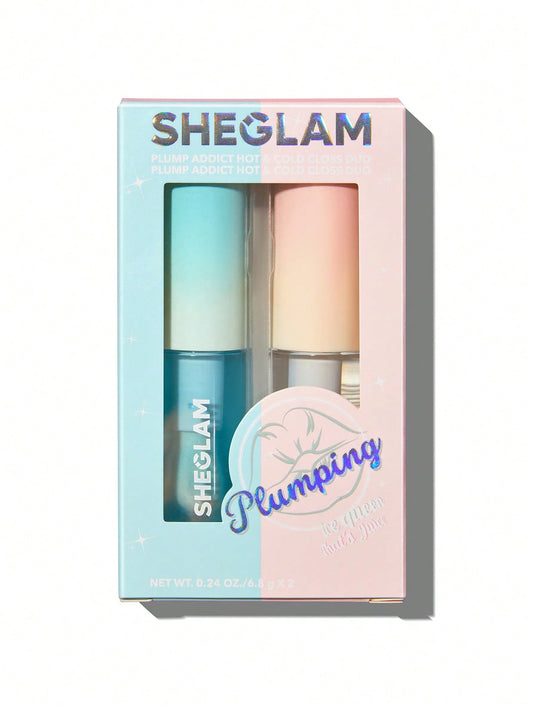 SHEGLAM Plump Addict Hot & Cold Lip Plumper Duo