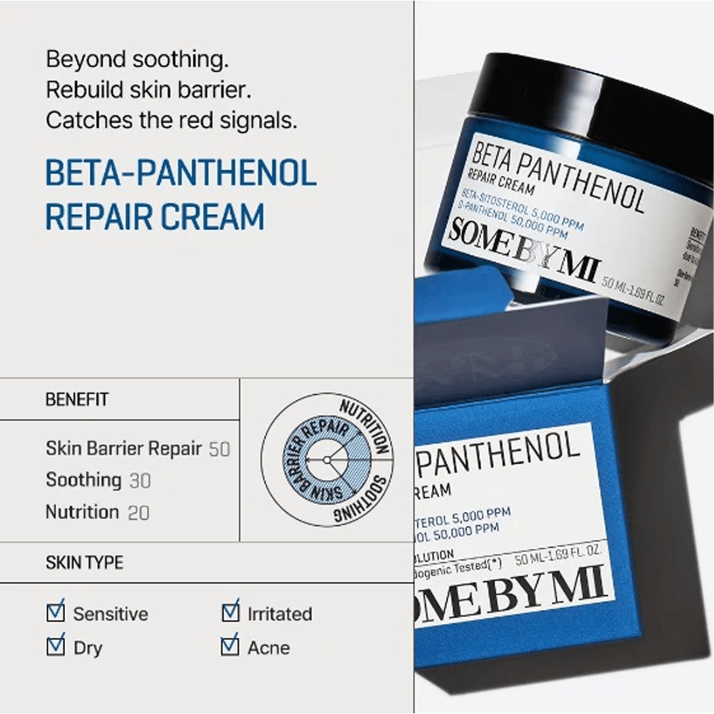 Some By Mi Beta Panthenol Repair Cream.