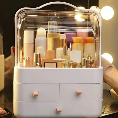 3-Layer Makeup Organizer Box