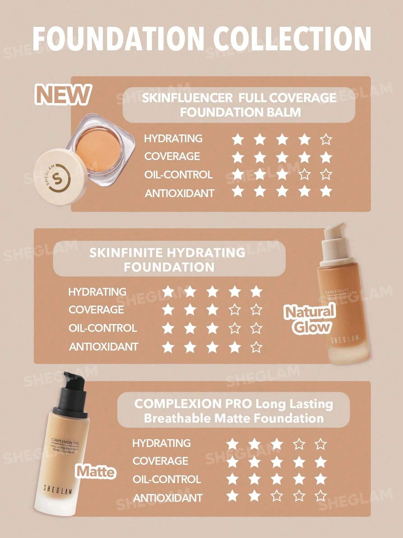 SHEGLAM Full Coverage Foundation Balm.
