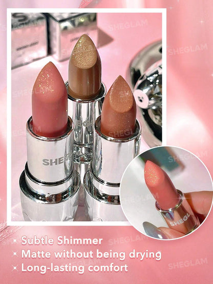 SHEGLAM Starlight Velvet Lipstick - 6 Shades