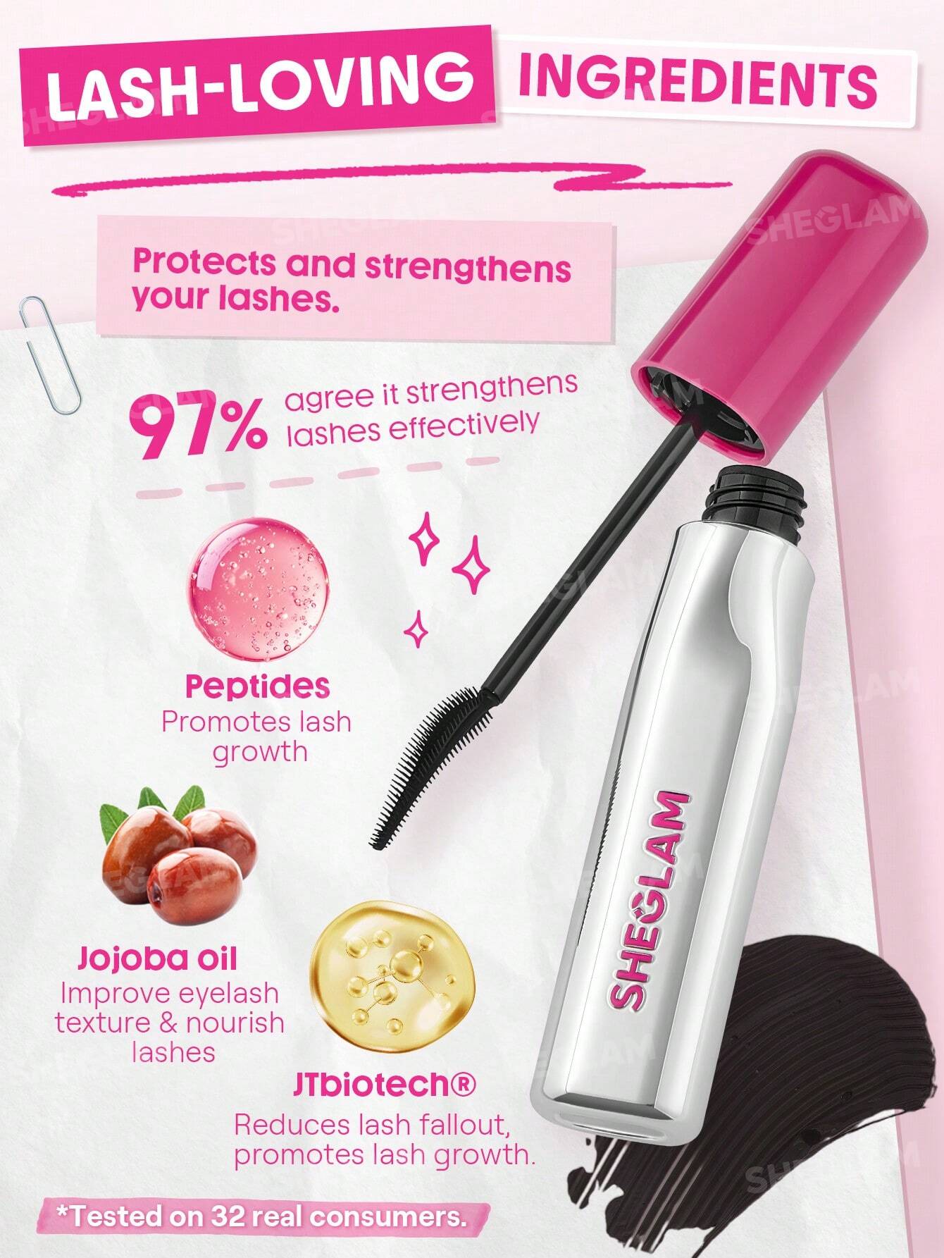 SHEGLAM Lashlighter Up & Out Mascara