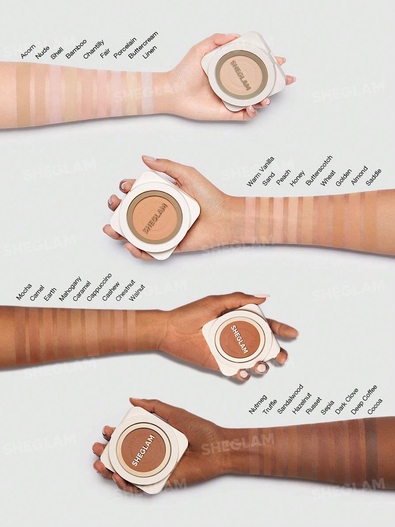 SHEGLAM Skin-Focus High Coverage Powder Foundation