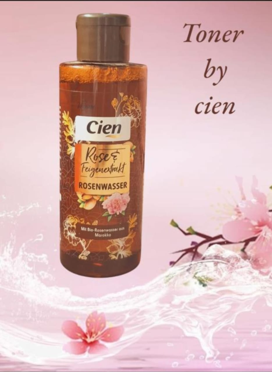 Cien Rose & Fig Extract Facial Toner - Refreshing & Balancing 150ml