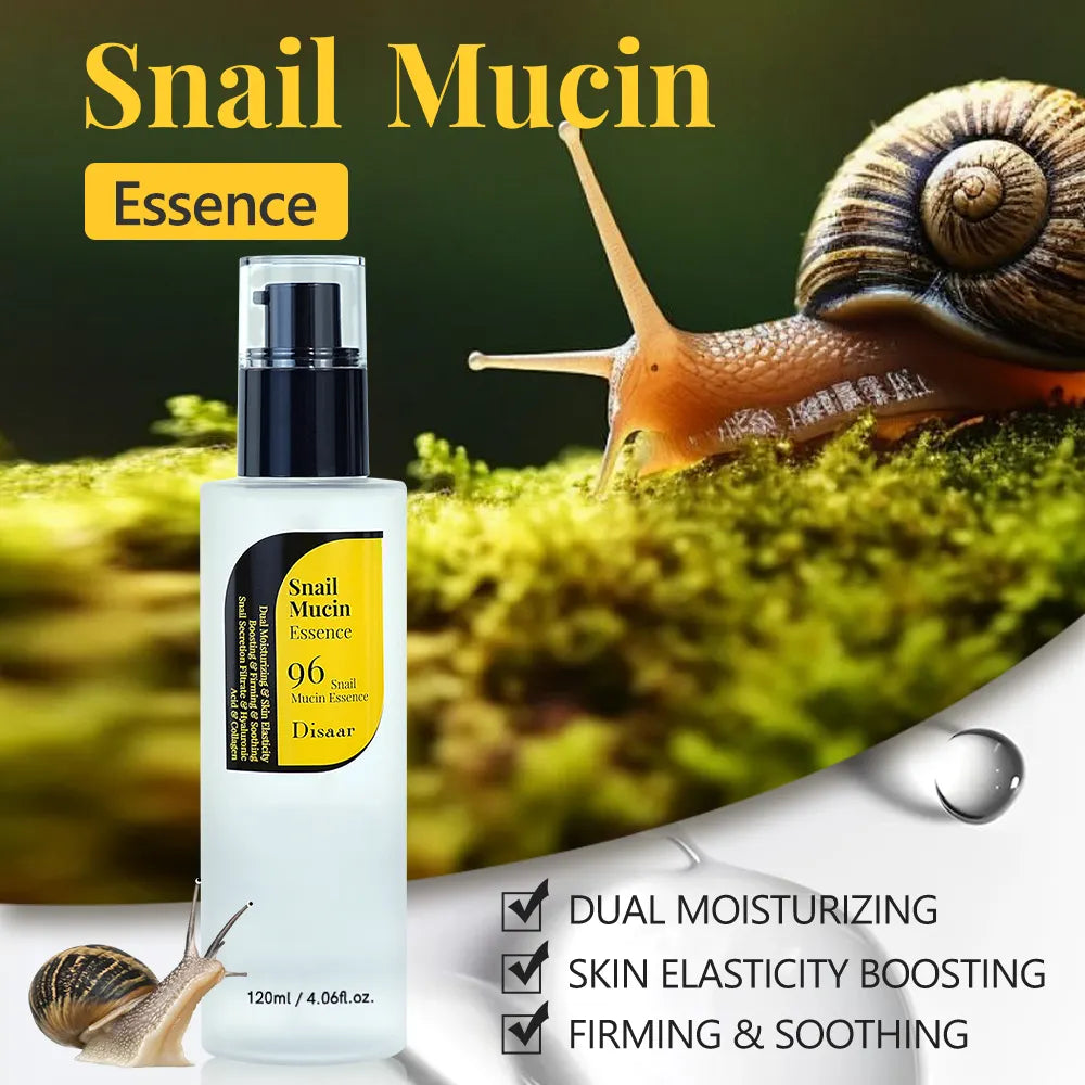 Disaar Advanced Snail 96 Mucin Power Essence - Hydrating Serum for All Skin Types