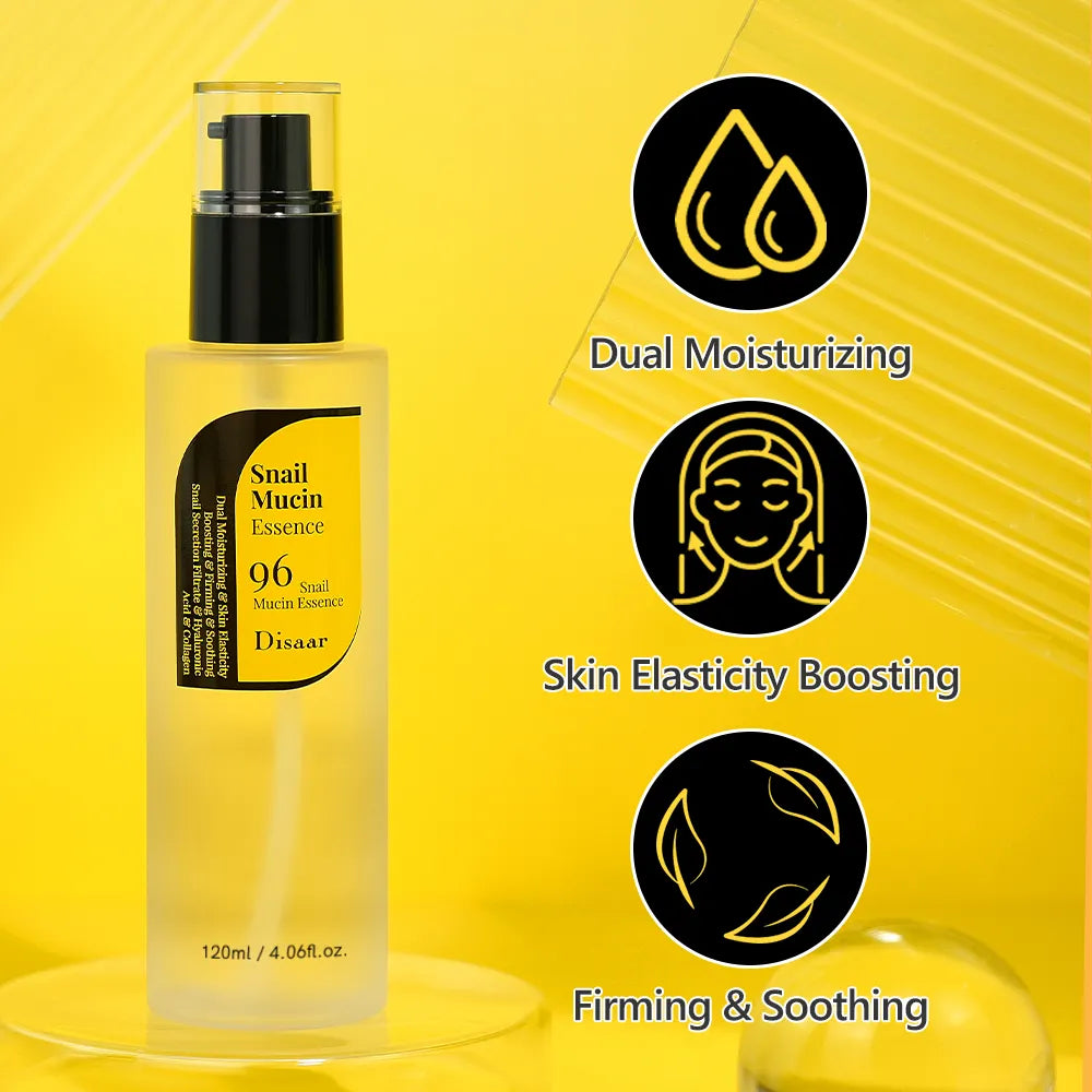 Disaar Advanced Snail 96 Mucin Power Essence - Hydrating Serum for All Skin Types