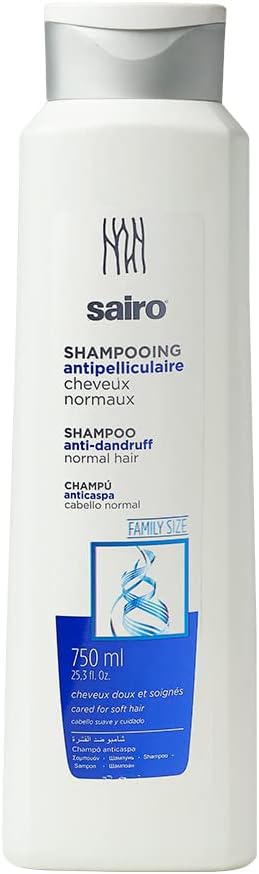 Authentic SAIRO Anti-Dandruff Shampoo - Normal Hair 750ml | Professional Scalp Care Treatment