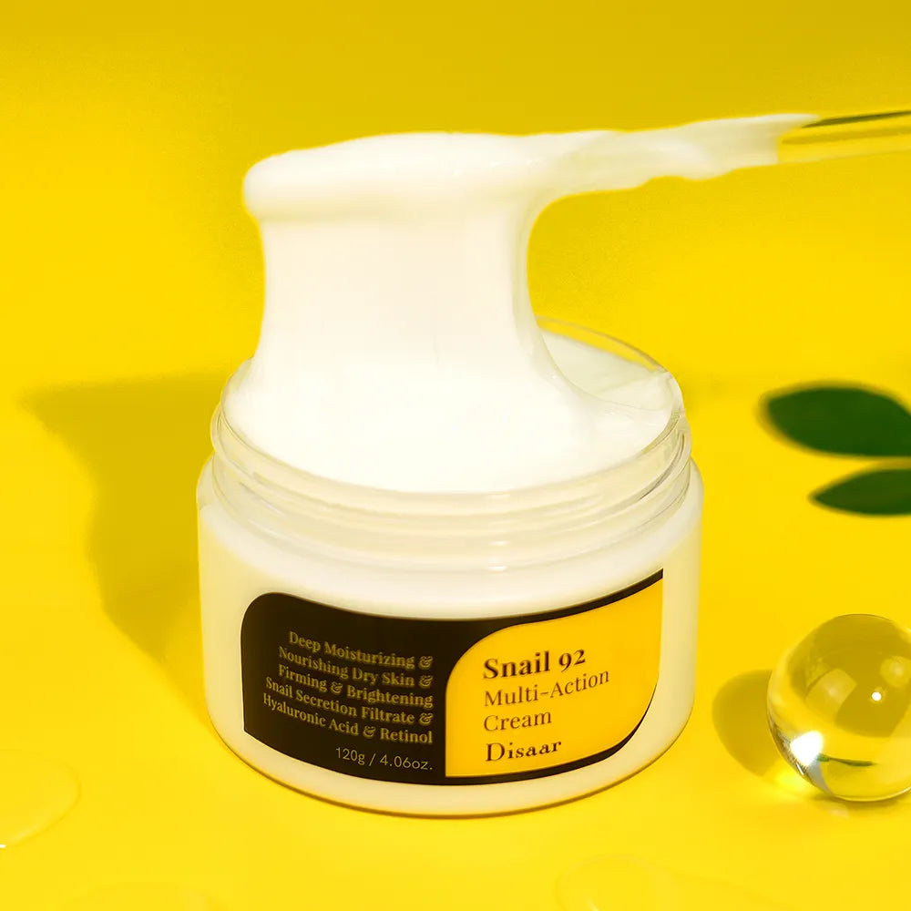 Authentic Disaar Advanced Snail 92 All In One Cream - Official Snail Mucin Moisturizer