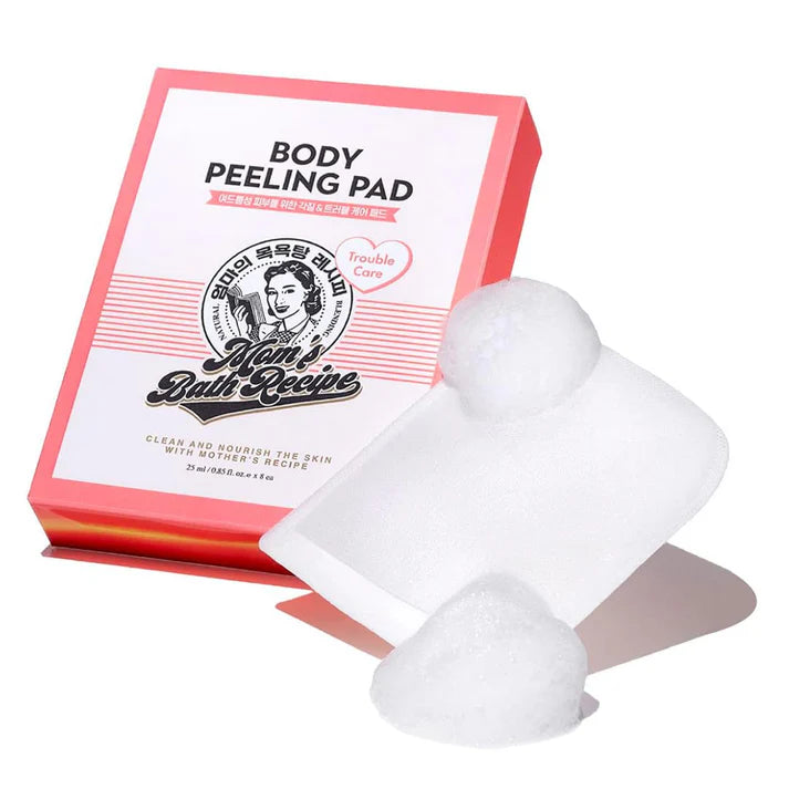 Mom’s Bath Recipe Body Peeling Pad - Original Care - 1 Pad