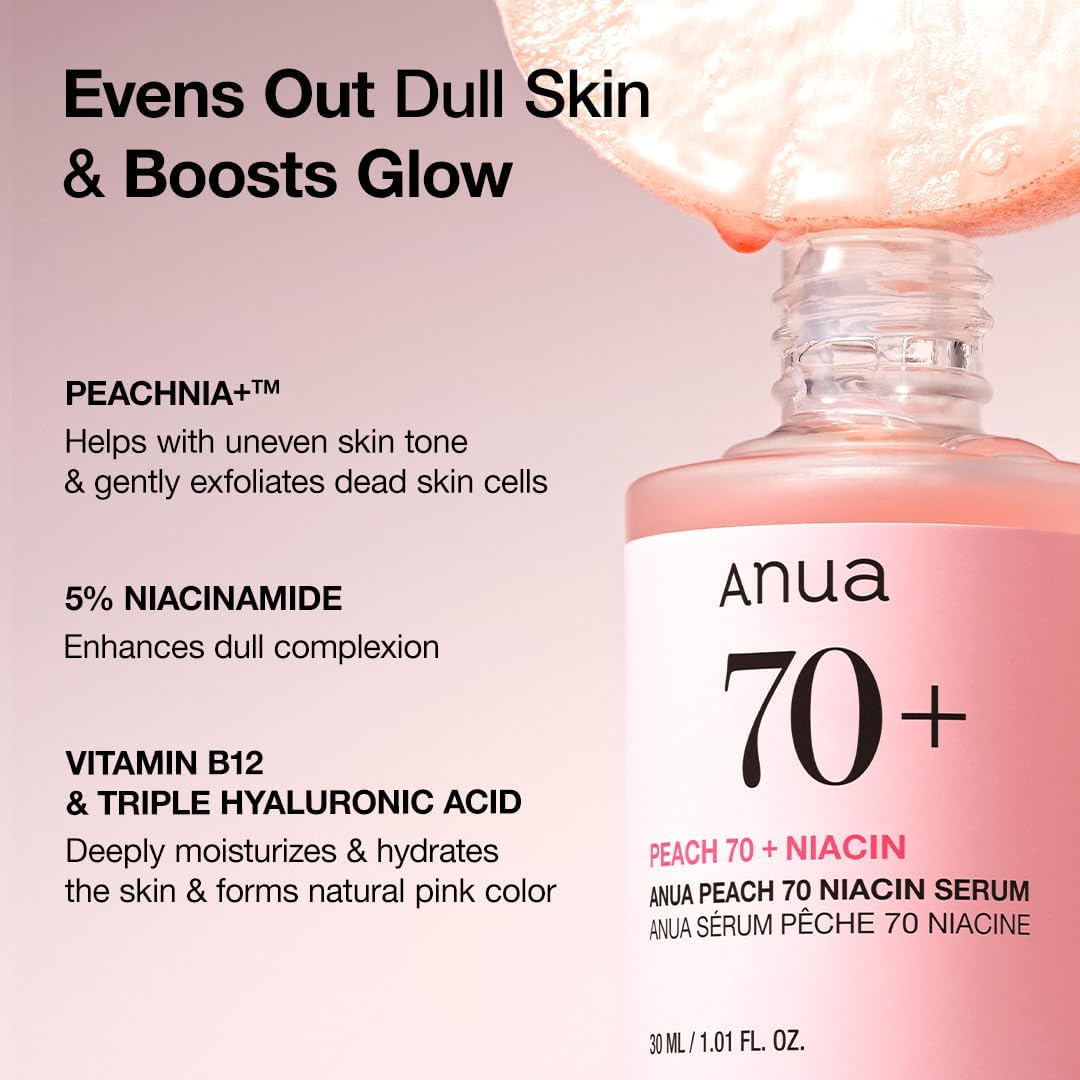 ANUA 10% Niacinamide Serum + B5 Panthenol Lightweight Hydration Fluid