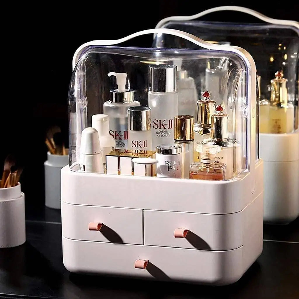 3-Layer Makeup Organizer Box