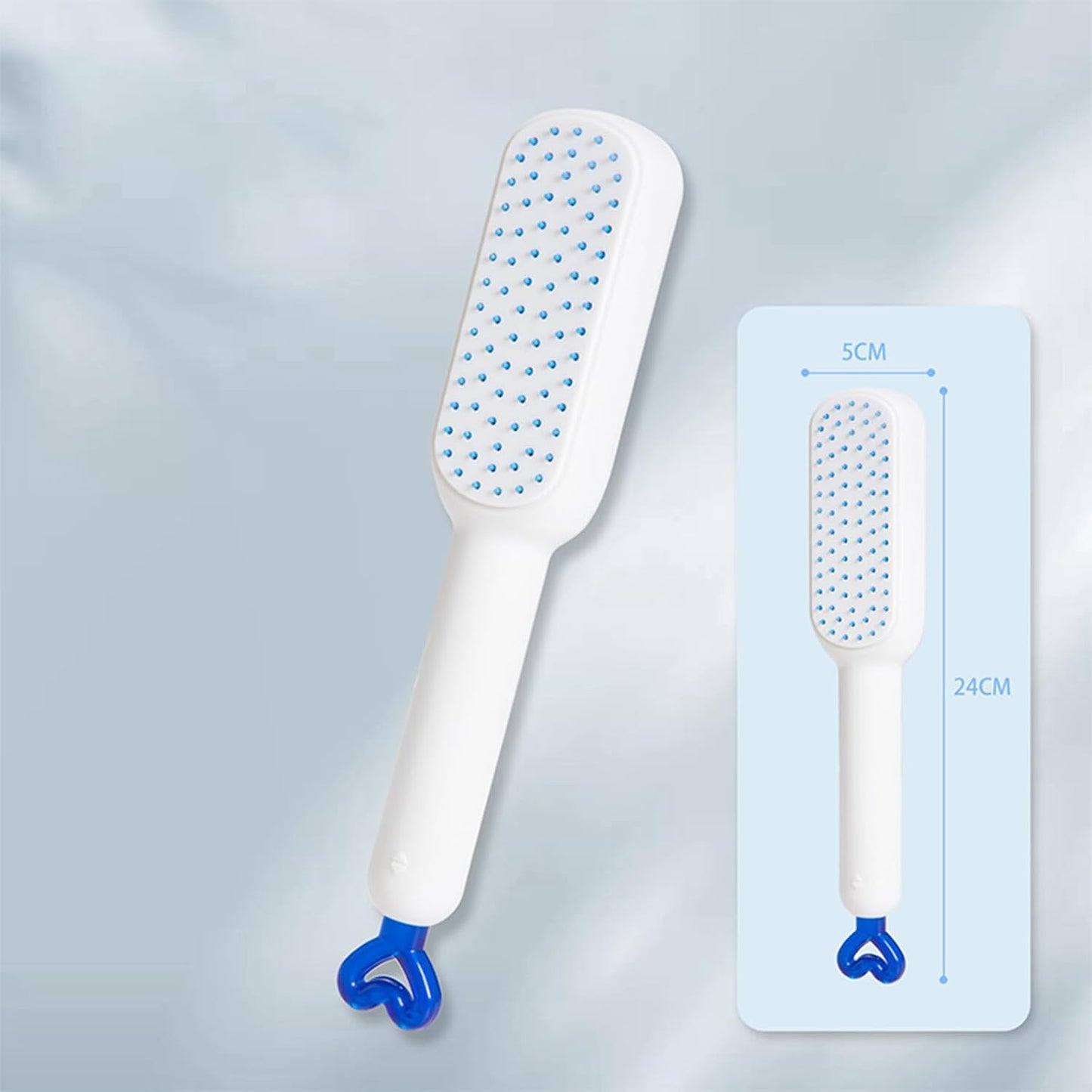 Self-Cleaning Hair Brush