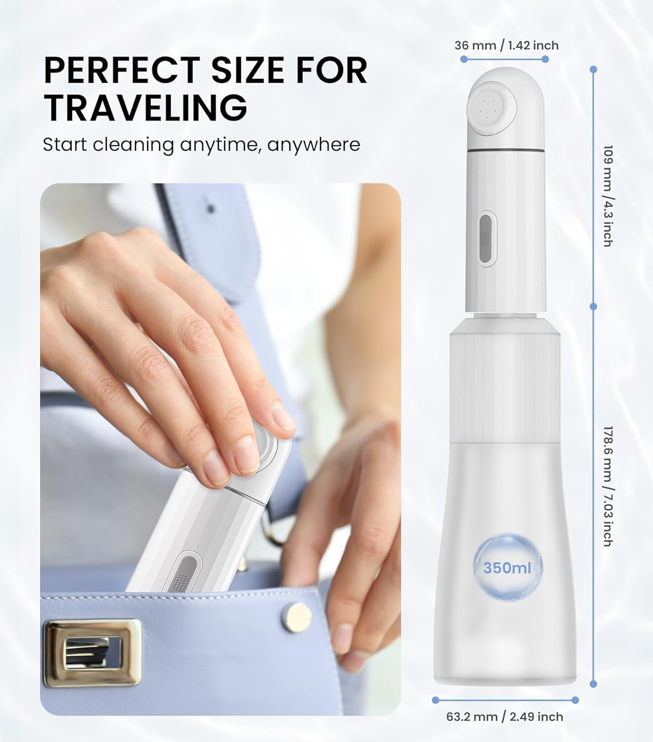 Rechargeable Portable Travel Bidet Shattaf