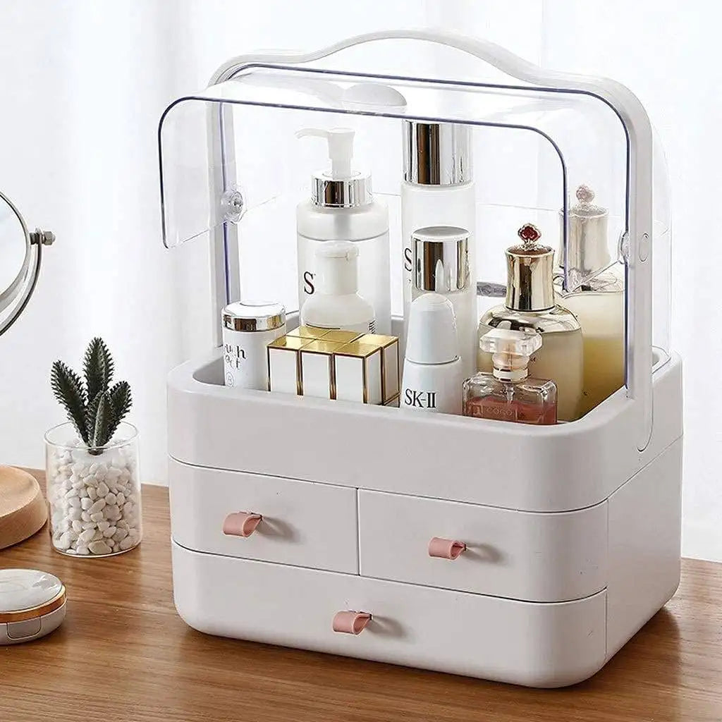 3-Layer Makeup Organizer Box