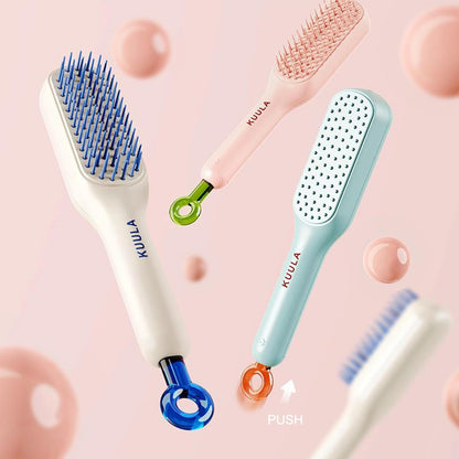 Self-Cleaning Hair Brush