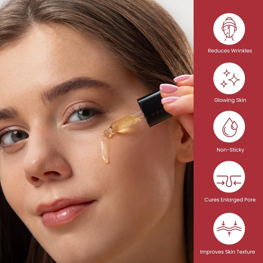 VIBRANT GLAMOÛR Anti-Aging Retinol Serum: Erase Time with Our Luxurious Youth-Restoring Elixir!