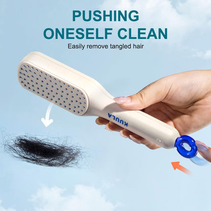 Self-Cleaning Hair Brush