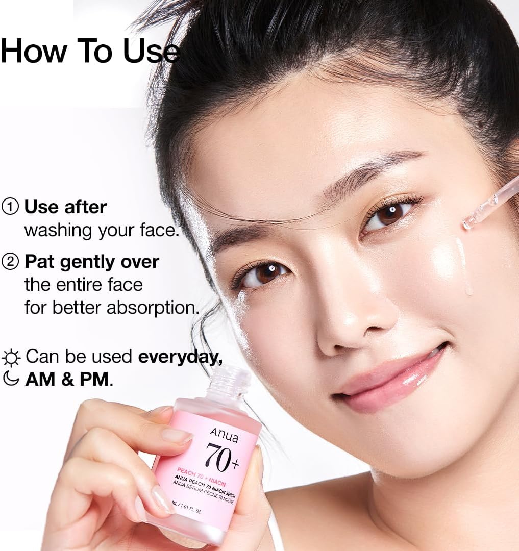 ANUA 10% Niacinamide Serum + B5 Panthenol Lightweight Hydration Fluid