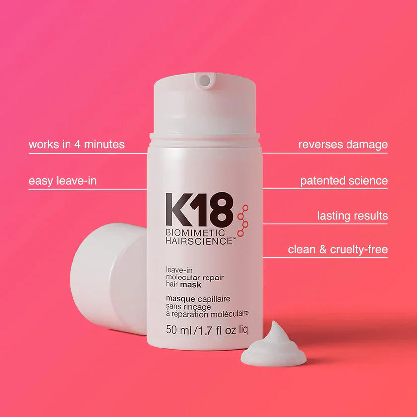 K18Hair Leave-In Molecular Repair Hair Mask 50mL