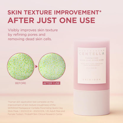 SKIN1004 Madagascar Centella Poremizing Quick Clay Stick Mask