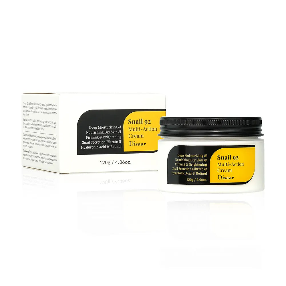 Authentic Disaar Advanced Snail 92 All In One Cream - Official Snail Mucin Moisturizer