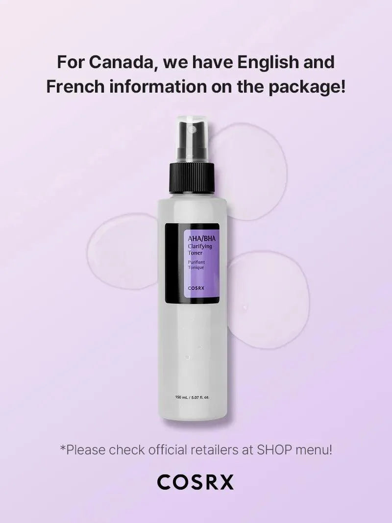 COSRX AHA/BHA Clarifying Treatment Toner