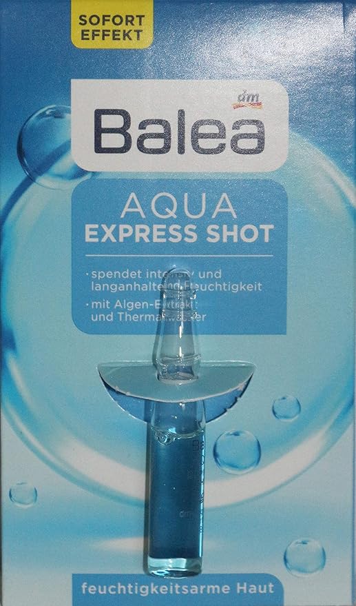Balea Aqua Moisturizing Express Shot - Intensive Hydrating Serum 2ml