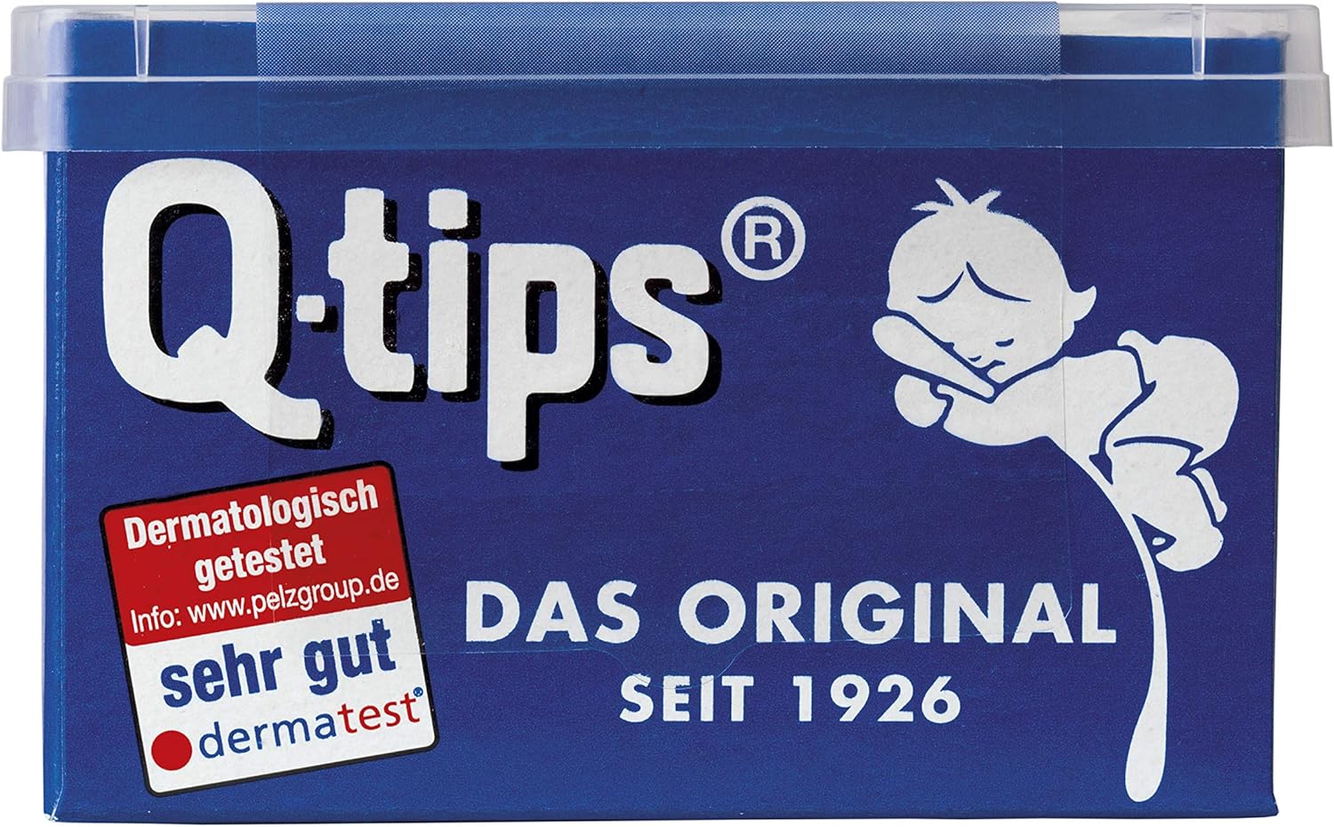 Q-tips Cotton Swabs - 100 Count Hypoallergenic Cotton Buds