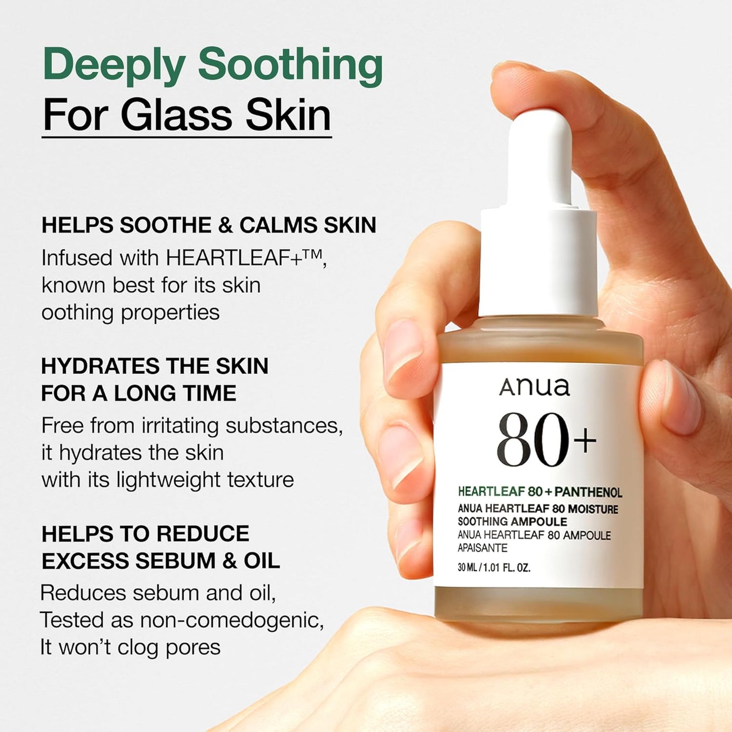 Anua Heartleaf 80% Soothing Ampoule