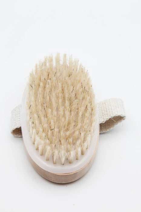Long Handle Wooden Body Brush