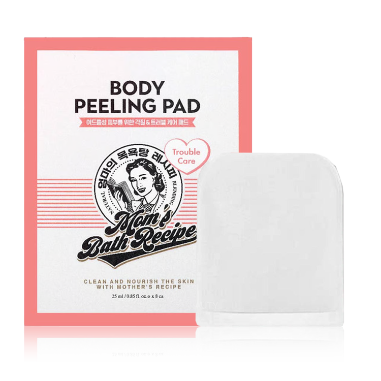 Mom’s Bath Recipe Body Peeling Pad - Original Care - 1 Pad