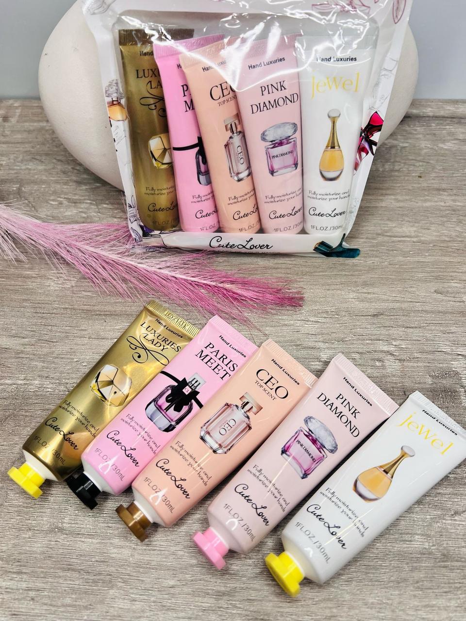 5-in-1 Perfumed Hand Cream Set