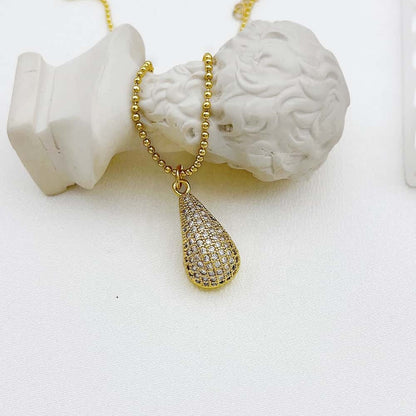 Serena Silver Teardrop Set