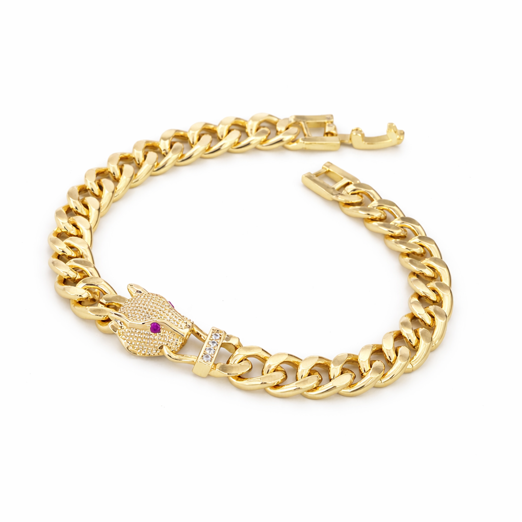 Royal Tiger Cuban Bracelet