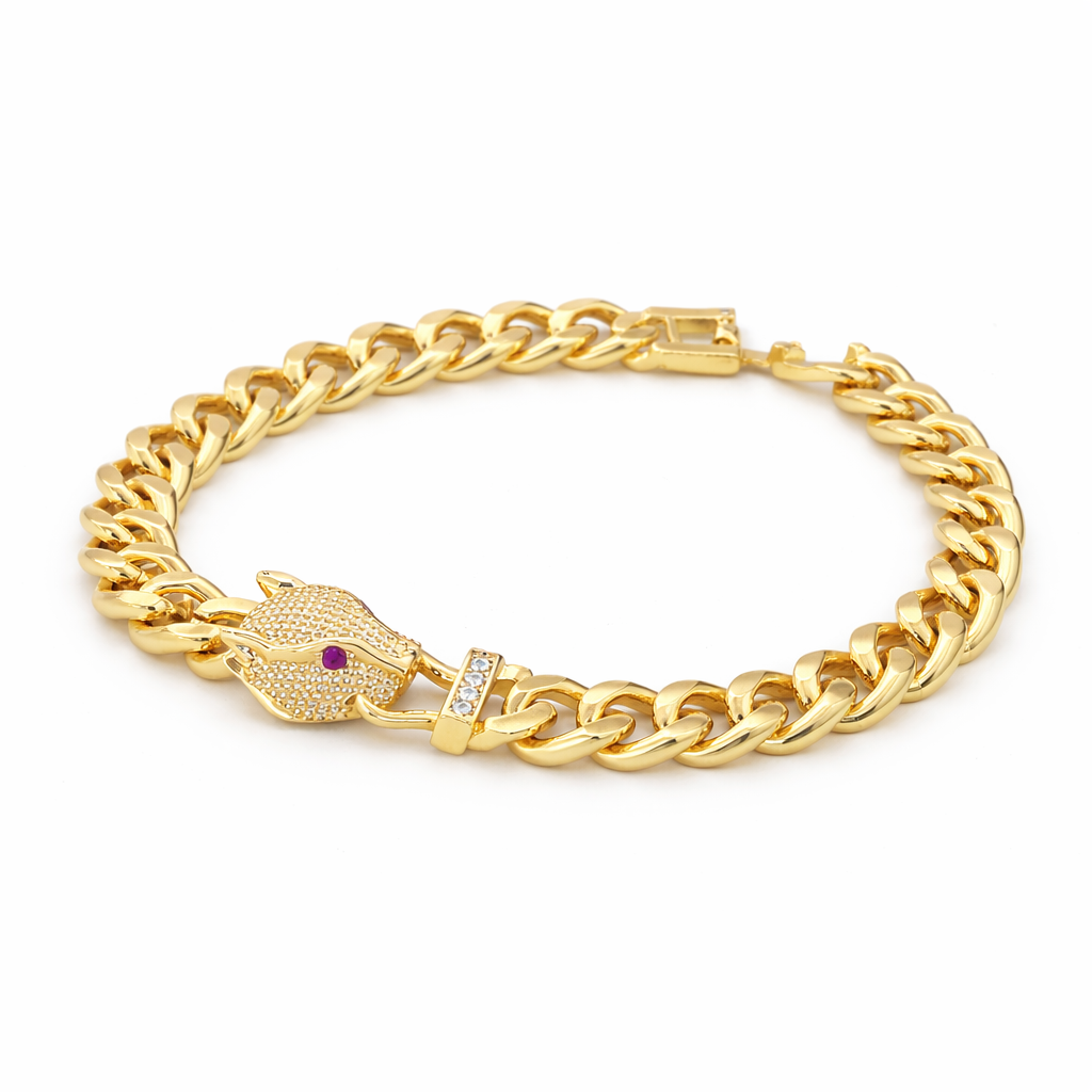 Royal Tiger Cuban Bracelet