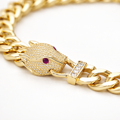 Royal Tiger Cuban Bracelet