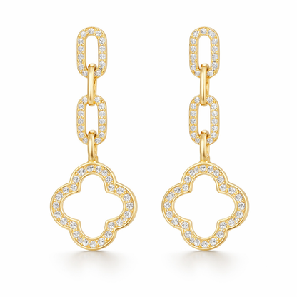 Clover Link Luxe Earrings