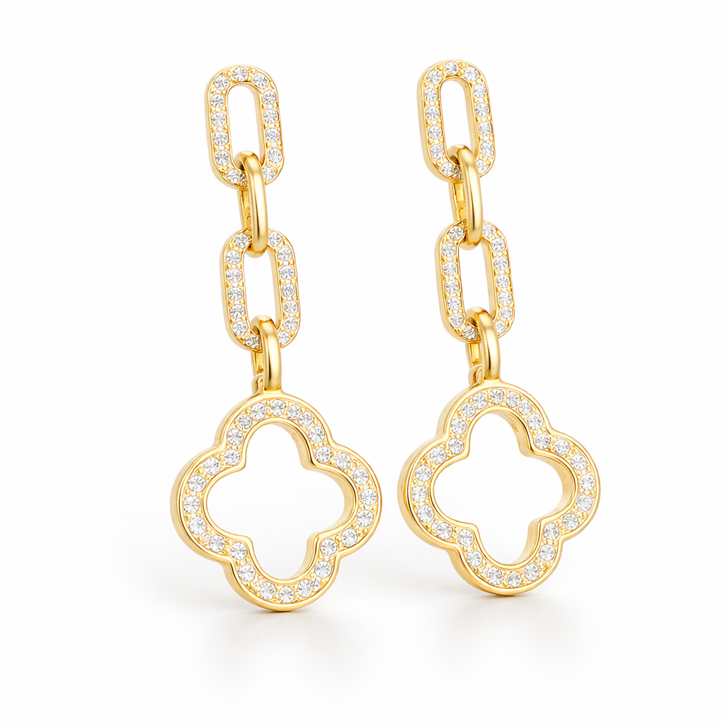 Clover Link Luxe Earrings