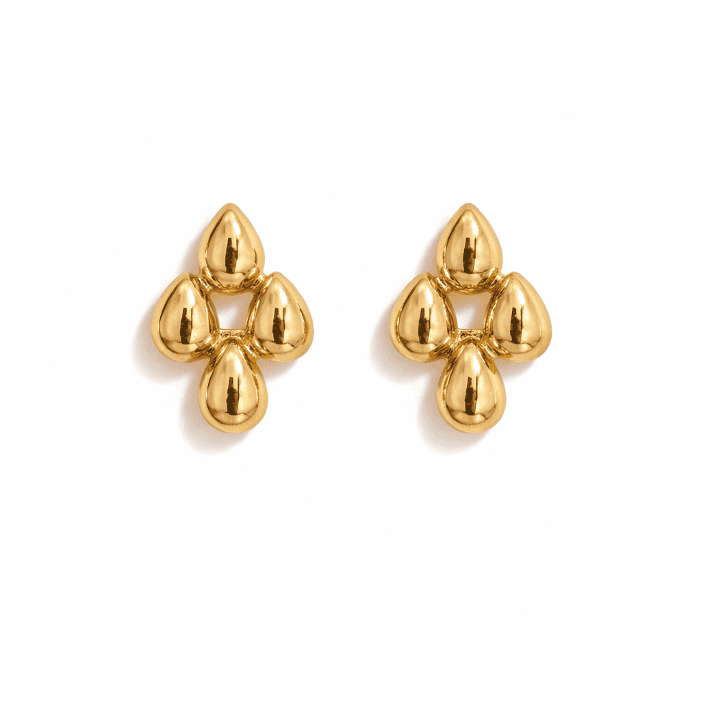 Golden Bloom Earrings