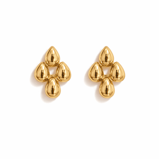 Golden Bloom Earrings