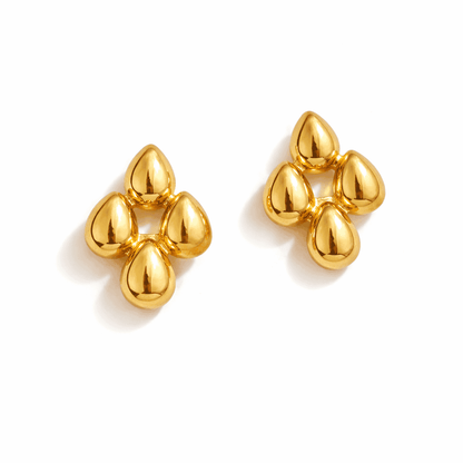 Golden Bloom Earrings